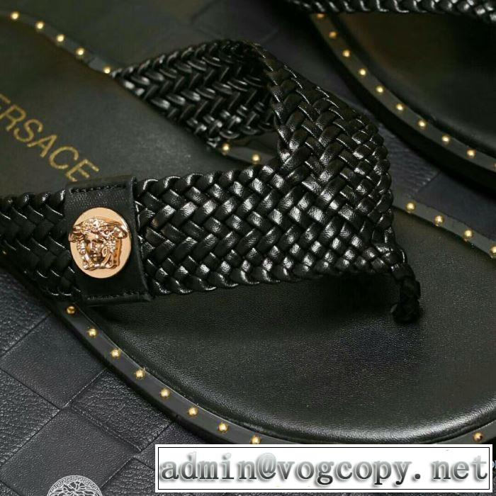 超定番人気  ヴェルサーチ VERSACE 2018夏の定番新品到来! サンダル 大人っぽい