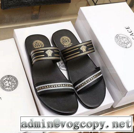 サンダル ヴェルサーチ VERSACE 高品質な 上品でファッション 2018年人気満々のブランド