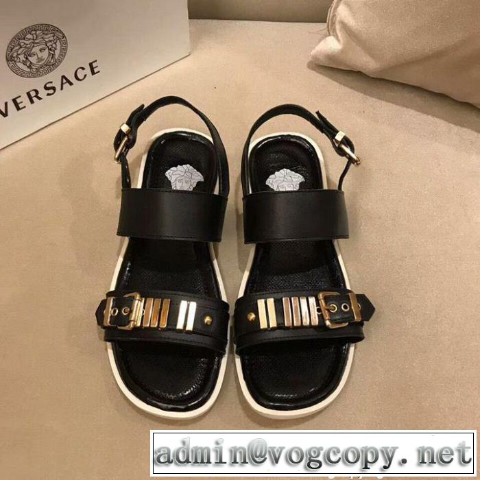 目前の注目ブランド ヴェルサーチ VERSACE サンダル 2018最高ランキング 品良く