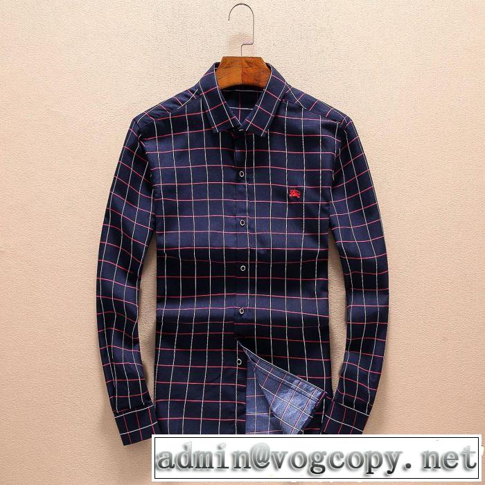 2018【SALE！】バーバリー ミックス感が溢れる BURBERRY シャツ最近人気一番！