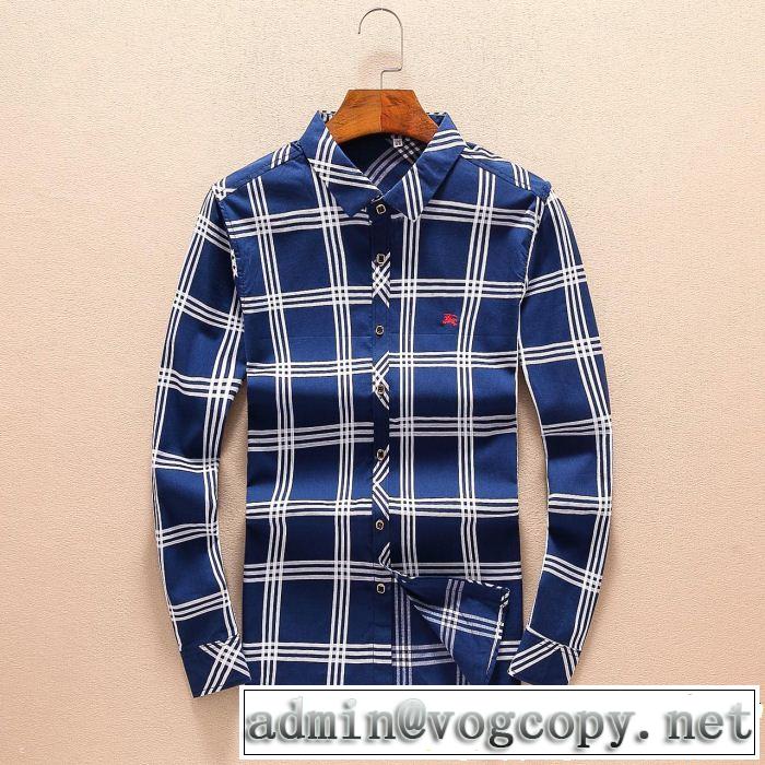 シャツ2色可選美品*入手困難 BURBERRY 流行の注目ブランド バーバリー
