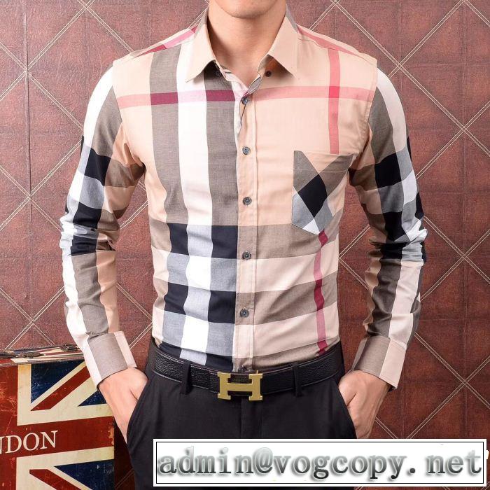  芸能人愛用 シャツ 4色可選 2018年秋冬シーズン バーバリー BURBERRY  流行っている