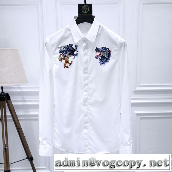  今季新作登場 ドルチェ＆ガッバーナ Dolce&Gabbana 超人気美品 上品でベーシック シャツ