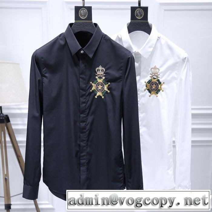  稀少*入手困難 ドルチェ＆ガッバーナ Dolce&Gabbana 今季大人気新作登場 シャツ 2色可選