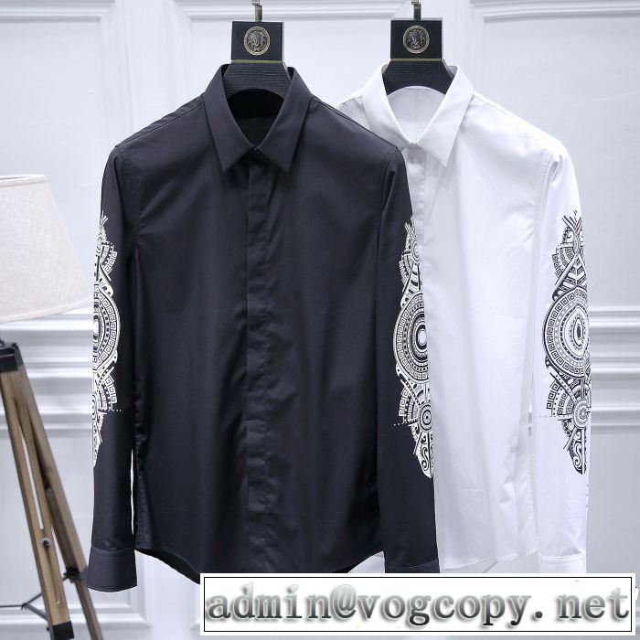  2018秋冬の定番新品到来! 数量限定再入荷 ドルチェ＆ガッバーナ Dolce&Gabbana シャツ 2色可選