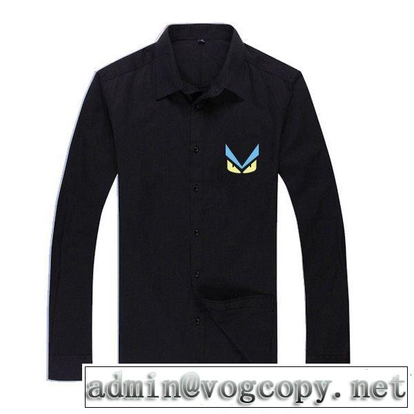 2018年秋冬シーズン 4色可選フェンディ秋冬大活躍 FENDI シャツ今季爆発的な人気