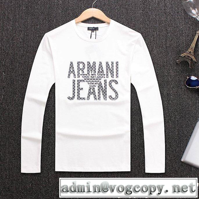 最新ビットアルマーニ ARMANI 2018秋冬新作コレクション3色可選 長袖/Tシャツ注目のアイテム