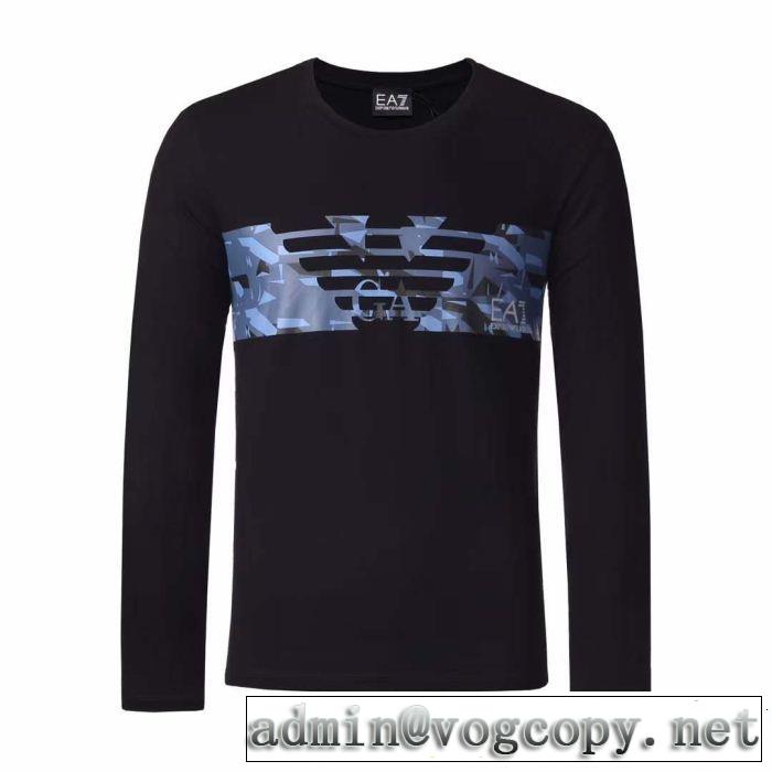 秋冬人気定番新作EMPORIO ARMANIアルマーニ コピー長袖ロングTシャツ3ZPT47 PJ30Zインナーカットソー3色可選