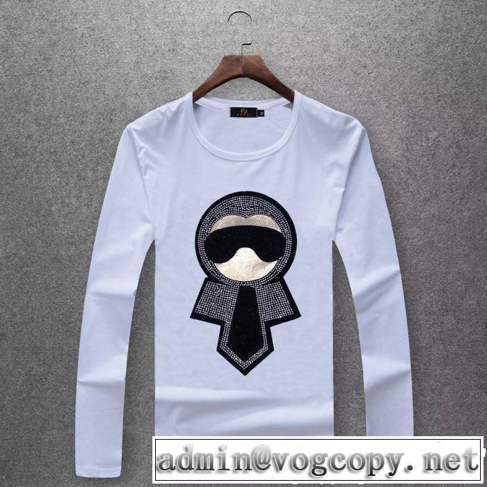 2018人気の主流アイテムフェンディ FENDI 大流行中多色可選 長袖/Tシャツ 圧倒的人気新着