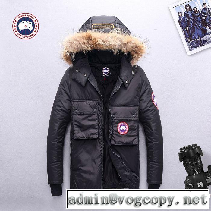  今季爆発的な人気　カナダグース Canada Goose  3色可選　ダウンジャケット メンズ  フードづき