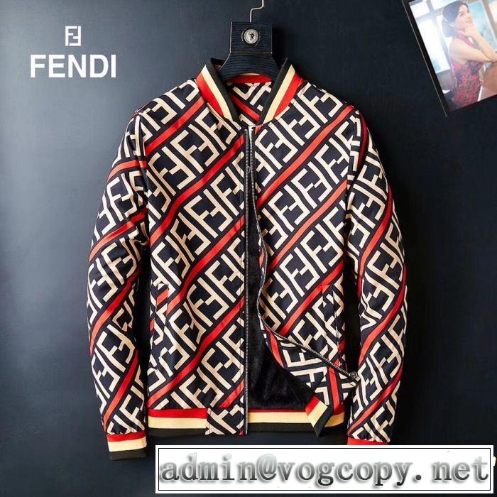 ダウンジャケット2018セール秋冬人気品 FENDI 最落なし! 希少!フェンディ 2色可選