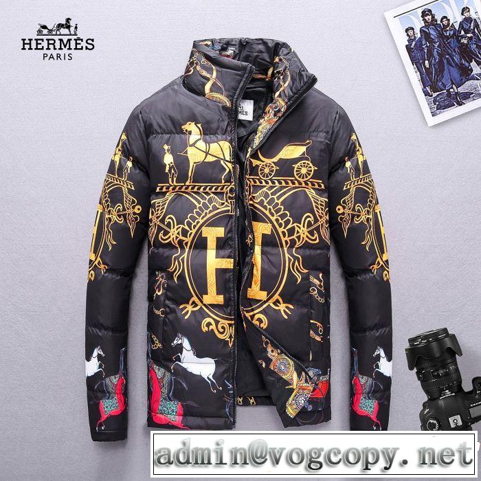  エルメス HERMES  超人気美品  魅力をプラス　ダウンジャケット メンズ　定番品質保証