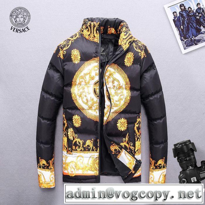 2018人気の主流アイテム　期間限定セール　ヴェルサーチVERSACE  ダウンジャケット メンズ