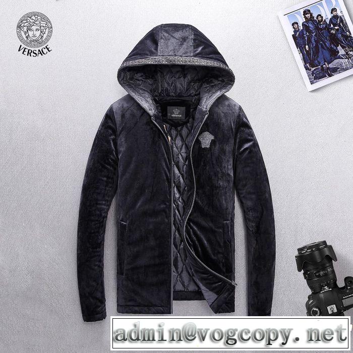  海外先行発売！　ヴェルサーチVERSACE  2色可選　定番品質保証　ダウンジャケット メンズ  今季新作登場