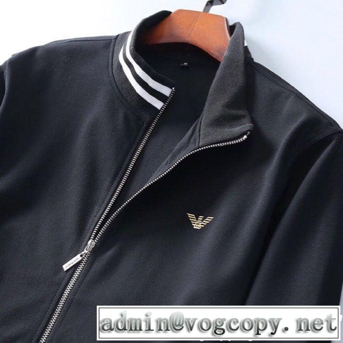 値段が安く　入手困難 再入荷アイテム アルマーニ ARMANI 上下セット 2色可選