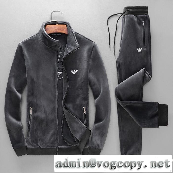 お得なアイテムを販売 アルマーニ ARMANI 上下セット 2色可選 最新版おすすめ商品