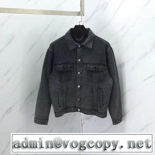  今季大人気新作登場　バレンシアガ BALENCIAGA　デニムジャケット　今季爆発的な人気