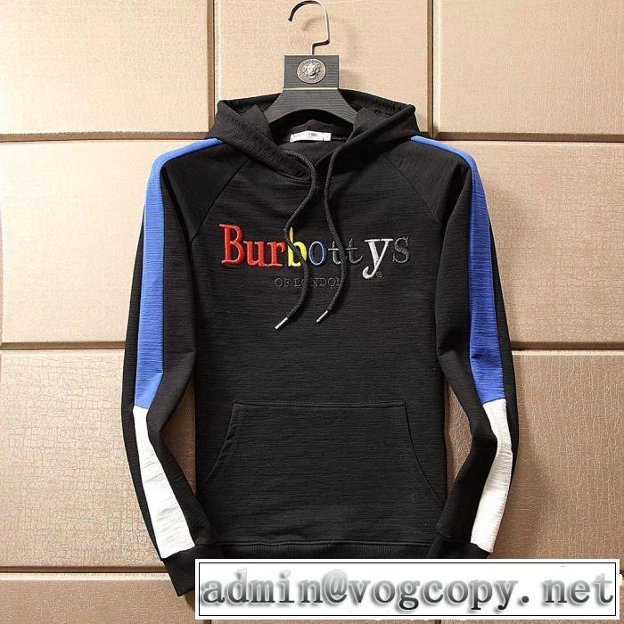  流行っている 2018年秋冬シーズン バーバリー BURBERRY パーカー 4色可選 芸能人愛用