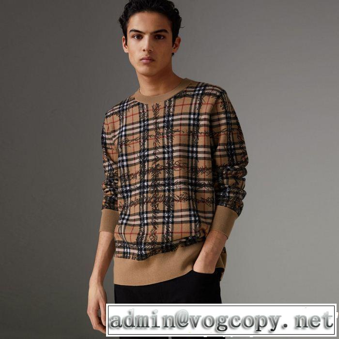 格好良いアイテム ニットウェア 美品*入手困難 バーバリー BURBERRY  人気デザインで欲しい