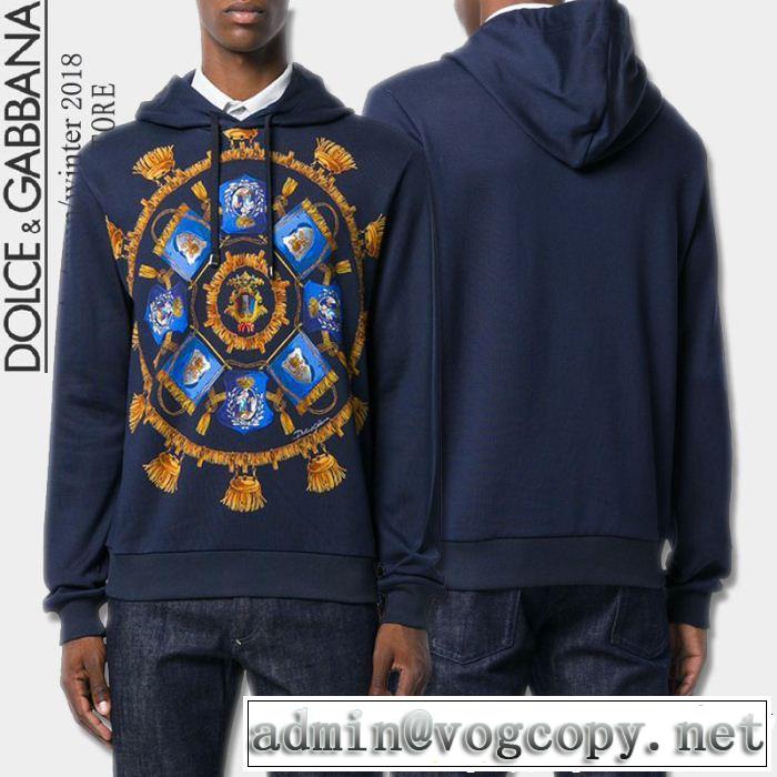  2色可選 大人気ブランド ドルチェ＆ガッバーナ Dolce&Gabbana パーカー 上下セット 激安特売中