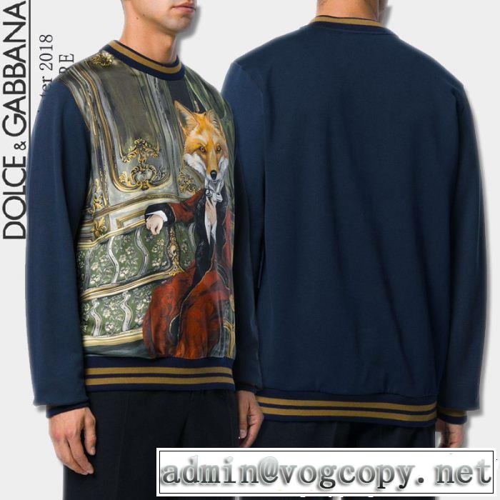  日本限定素材 ジップパーカー 海外限定アイテム ドルチェ＆ガッバーナ Dolce&Gabbana  3色可選