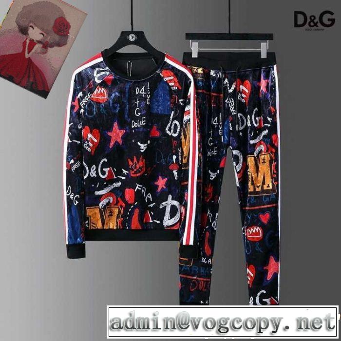 絶妙な新商品上下セット ドルチェ＆ガッバーナ2018新品入荷 Dolce&Gabbana期間限定SALE