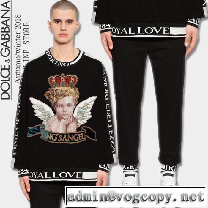 上下セット 超目玉新作 ドルチェ＆ガッバーナ 今季新作登場 Dolce&Gabbana 2色可選