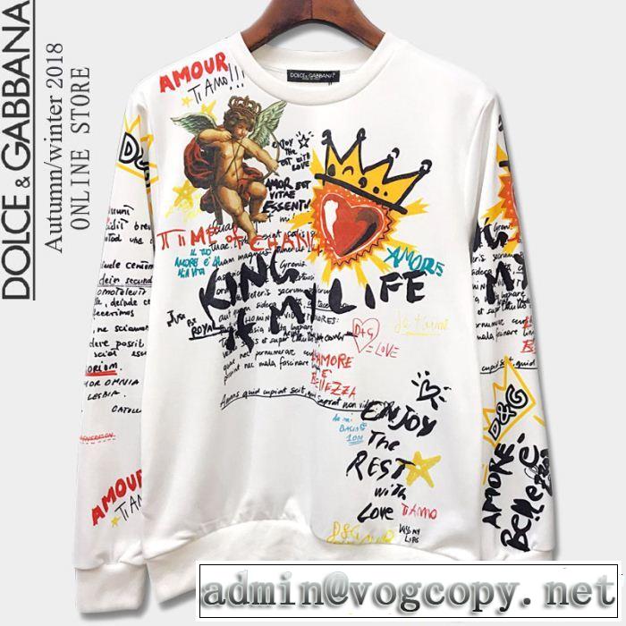 希少性の高い ドルチェ＆ガッバーナ 2018年秋冬シーズン Dolce&Gabbana プルオーバーパーカー