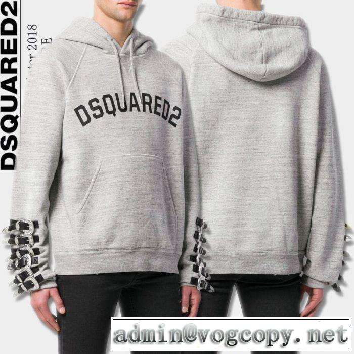 ファッションの最先端 ディースクエアード2018年秋冬シーズン DSQUARED2 2色可選 パーカー 大流行中 