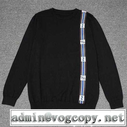 秋冬超人気の最新作 フェンディ FENDI 2色可選 超人気美品 ジップパーカー