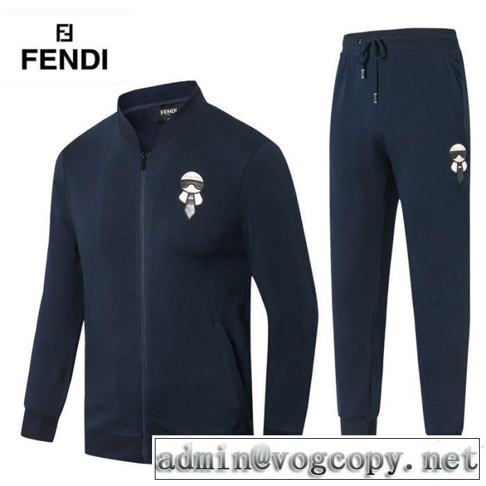  3色可選 最近人気一番！ フェンディ FENDI 上下セット 格好良いアイテム
