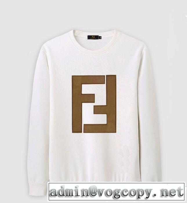  有名人同じアイテムフェンディおすすめデザイン FENDI プルオーバーパーカー 4色可選
