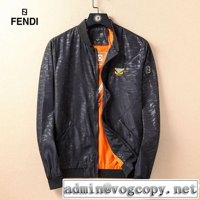 現代的な印象フェンディ人目を惹くデザイン FENDI ブルゾン 2018年秋冬入荷