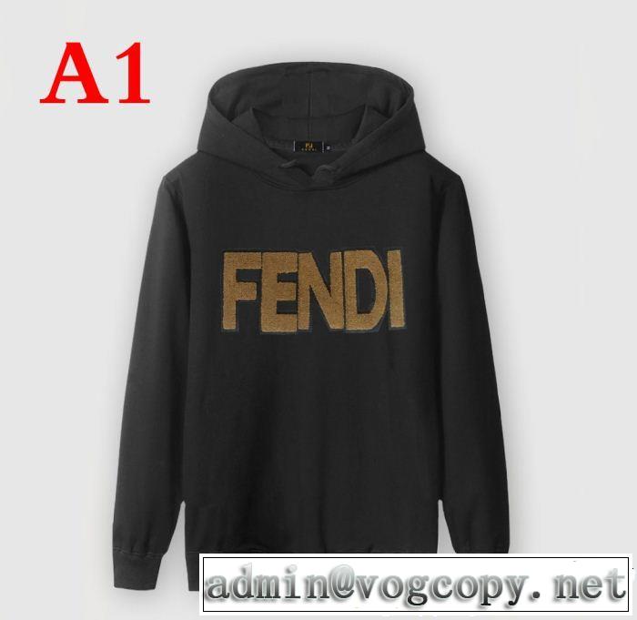 多色可選ミックス感が溢れる2018年秋冬シーズン フェンディ FENDI パーカー