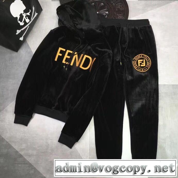 秋冬大活躍フェンディ FENDI 個性的なモデル 上下セット 半額以下セール 