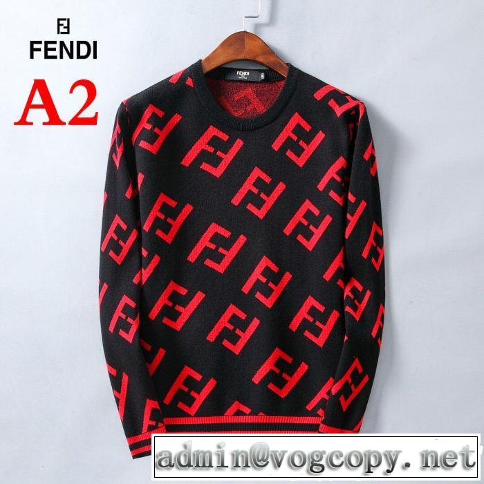 プルオーバー 2色可選 新作アイテム60％OFF  期間限定大人気商品 フェンディ FENDI