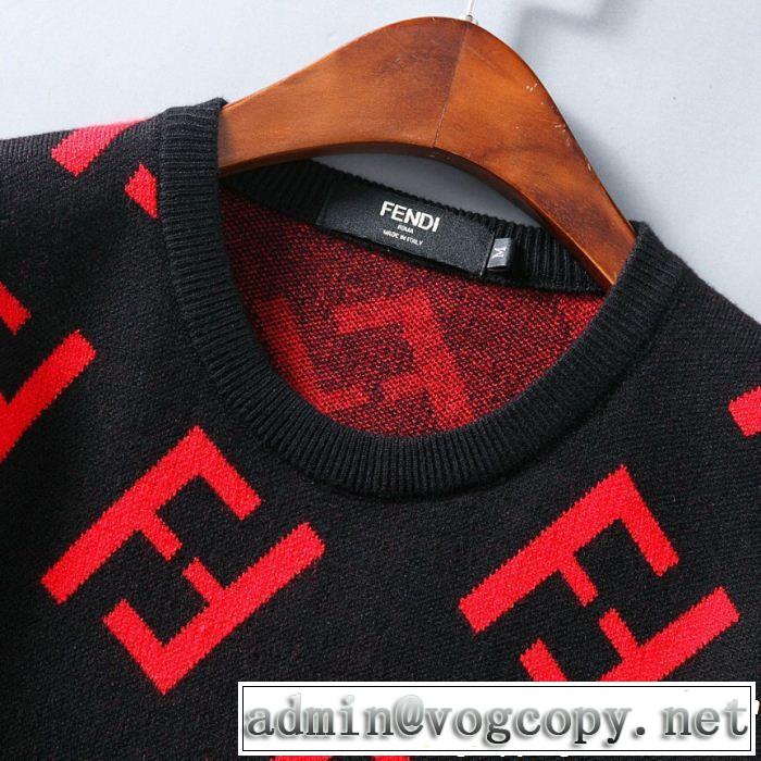 プルオーバー 2色可選 新作アイテム60％OFF  期間限定大人気商品 フェンディ FENDI