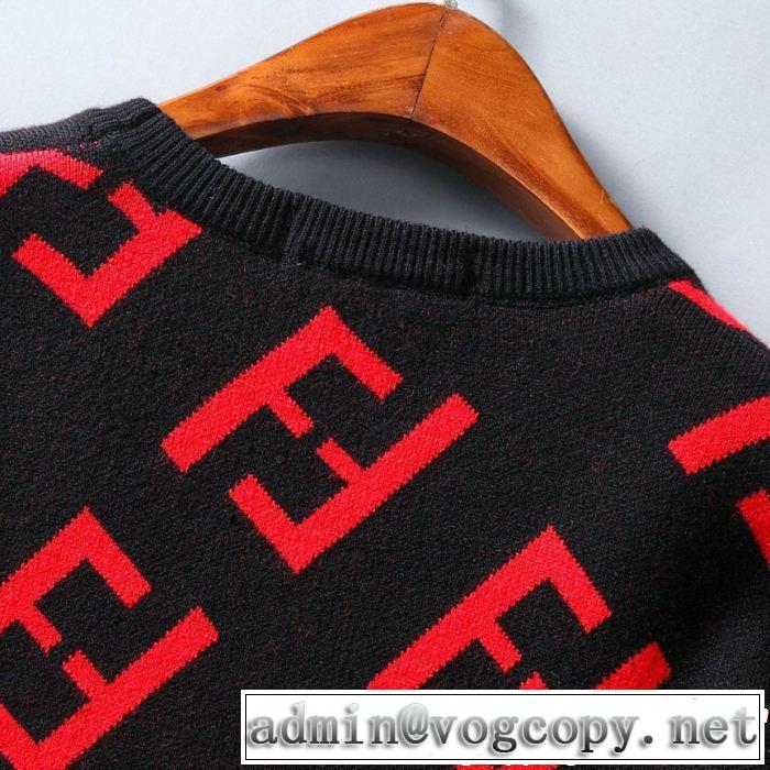 プルオーバー 2色可選 新作アイテム60％OFF  期間限定大人気商品 フェンディ FENDI