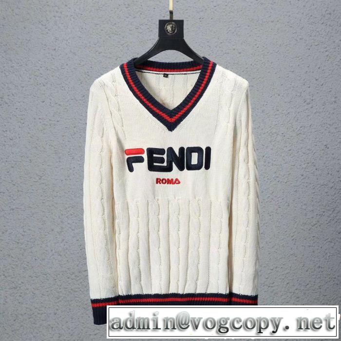 毎週更新ブランド新作 オシャレデザインが人気 フェンディ FENDI プルオーバー