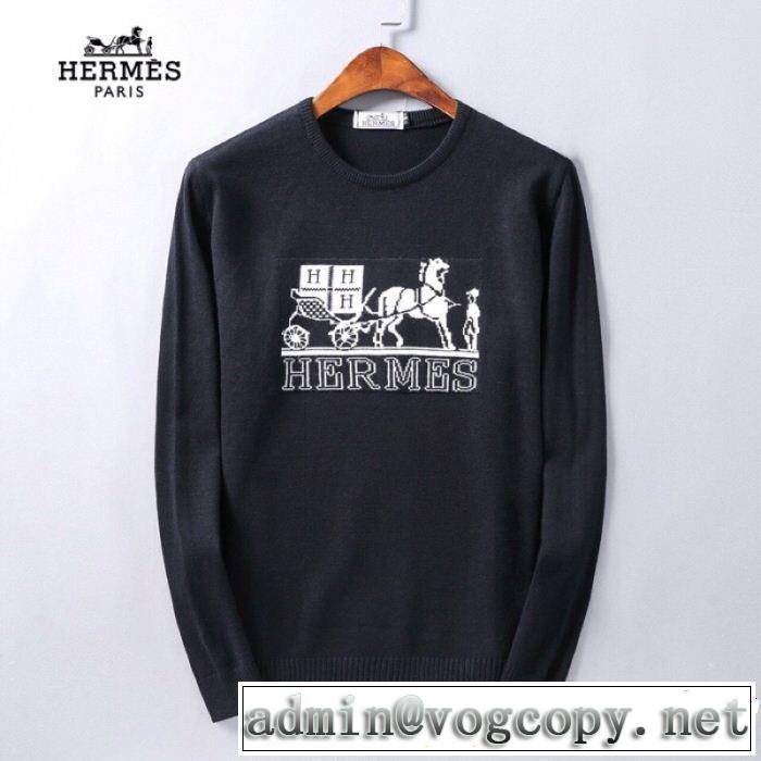 エルメス 大流行中 HERMES 2色可選 希少性の高い プルオーバー 18ＳＳ美品 