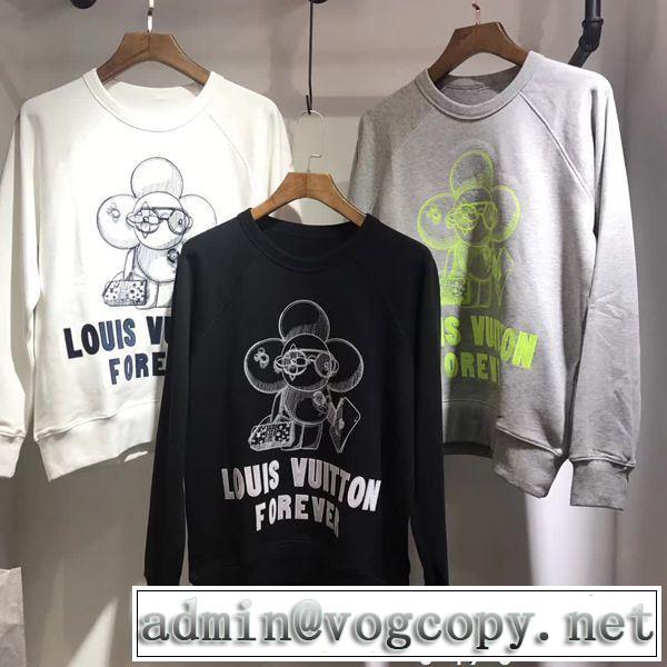 限定☆セールLouis Vuittonルイヴィトンスーパーコピープルオーバーパーカーロゴプリント