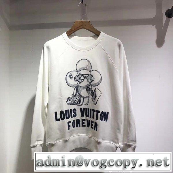 限定☆セールLouis Vuittonルイヴィトンスーパーコピープルオーバーパーカーロゴプリント