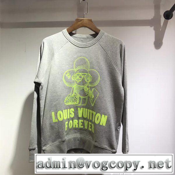 限定☆セールLouis Vuittonルイヴィトンスーパーコピープルオーバーパーカーロゴプリント