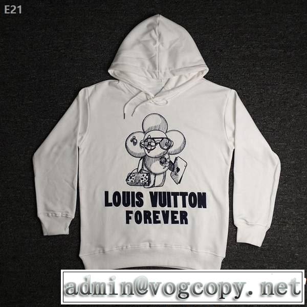  ファッションの最先端！ 話題の新作到着！ ルイ ヴィトン LOUIS VUITTON パーカー 2018人気の主流アイテム