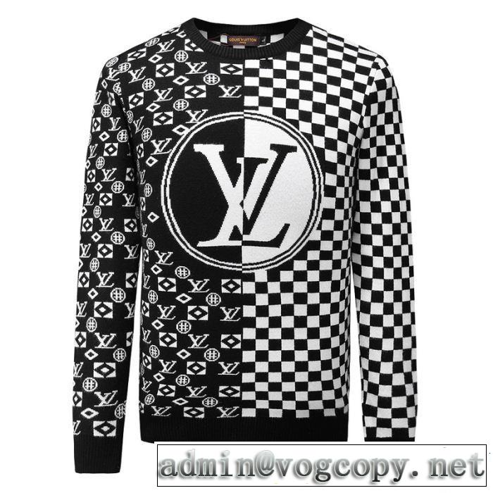 秋季超人気アイテム ニットパーカー 今季大人気新作登場 ルイ ヴィトン LOUIS VUITTON 稀少*入手困難