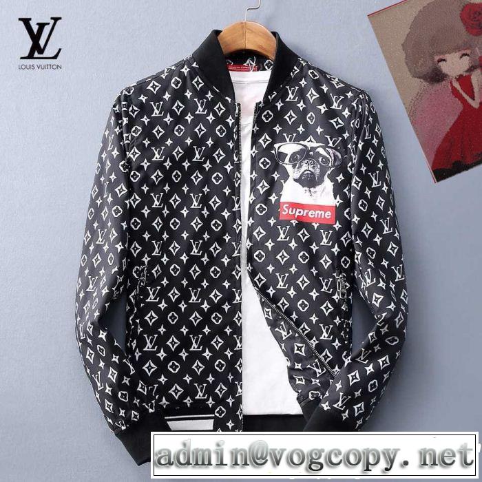 18AW美品おすすめデザイン2色可選 ルイ ヴィトン軽量ジャケット LOUIS VUITTON