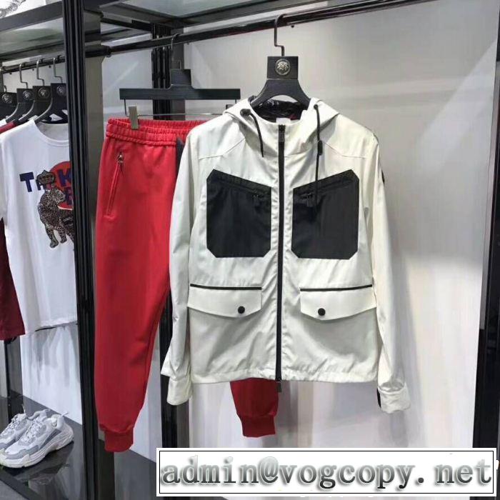  話題の新作到着！ モンクレール MONCLER 2018年人気満々のブランド ブルゾン 2色可選