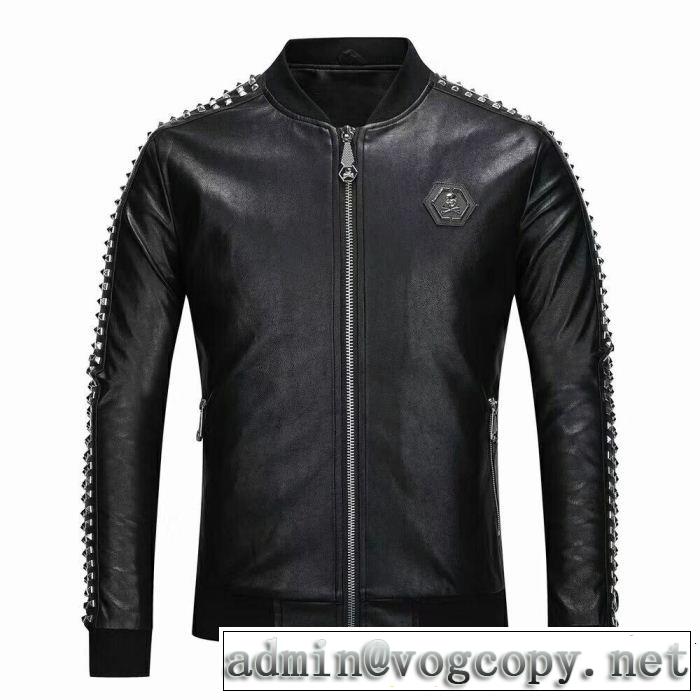  フェイクファー製のコートフィリッププレイン希少価値大 PHILIPP PLEIN 旬のアイテム