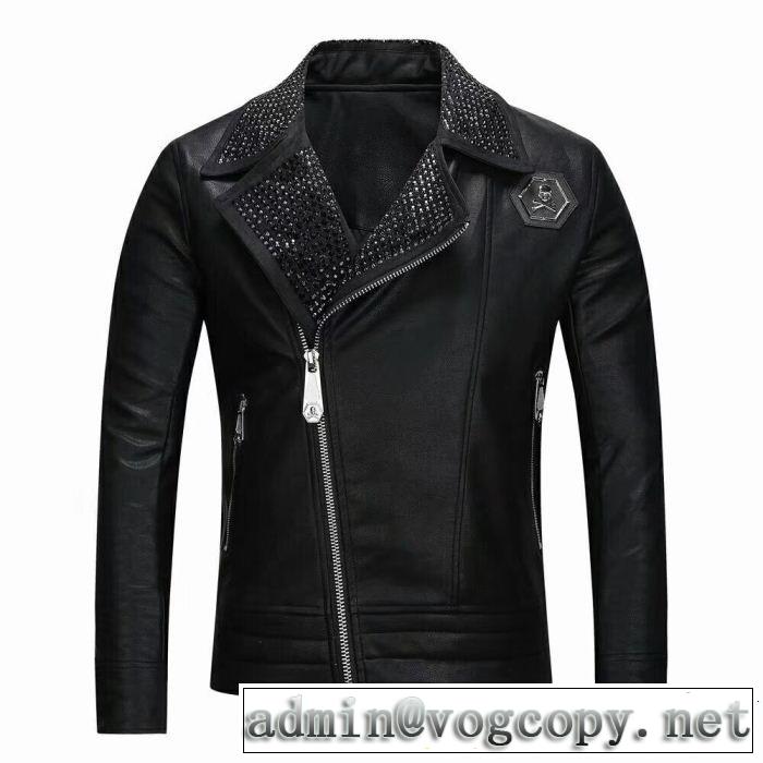 PHILIPP PLEIN 大流行中フィリッププレインフェイクファー製のコート18AW美品
