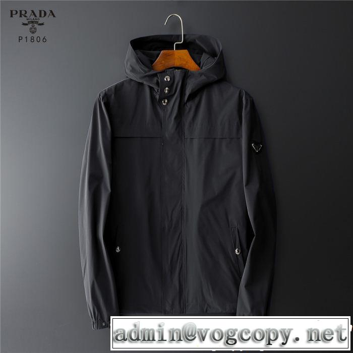 プラダ PRADA 上品でファッション 18AW美品軽量ジャケット2色可選希少性の高い
